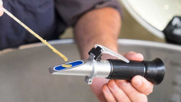 Uso del Rifrattometro