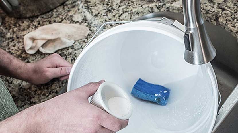 Lavaggio e sanitizzazione