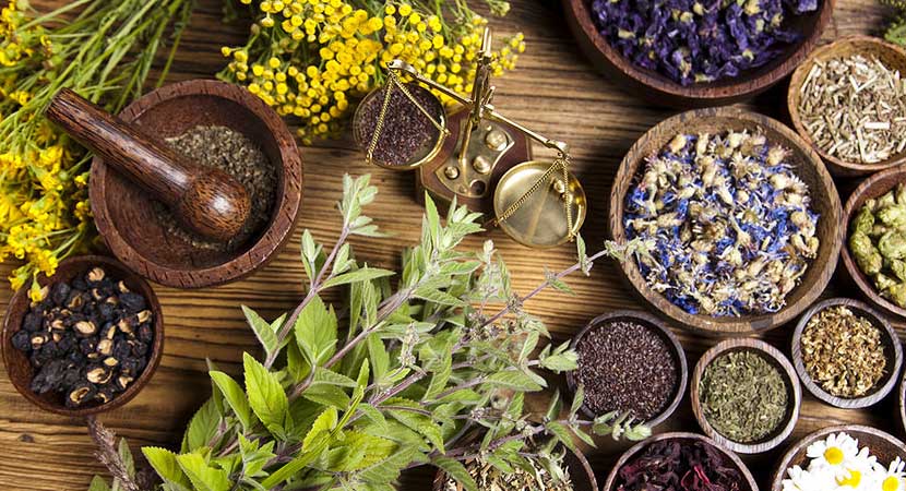 Spezie ed erbe e aromatiche